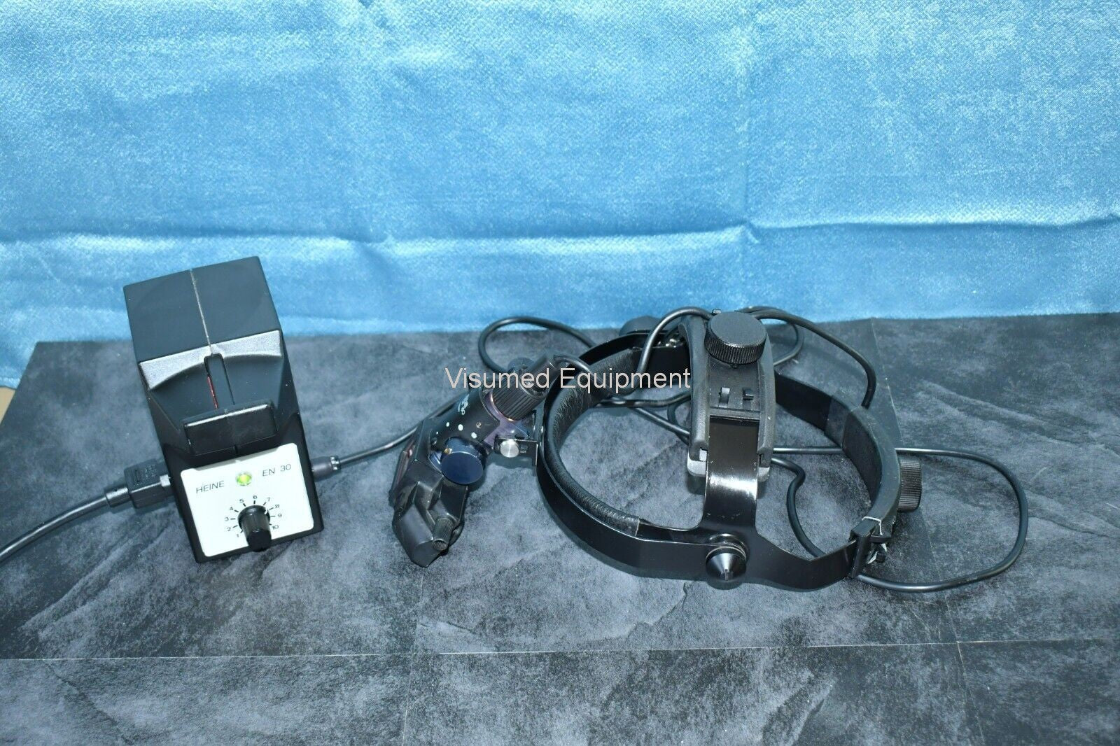 Refurbished Heine Omega 180 Wired BIO Binocular Indirect Ophthalmoscope with EN-30 power offered by Visumed Equipment