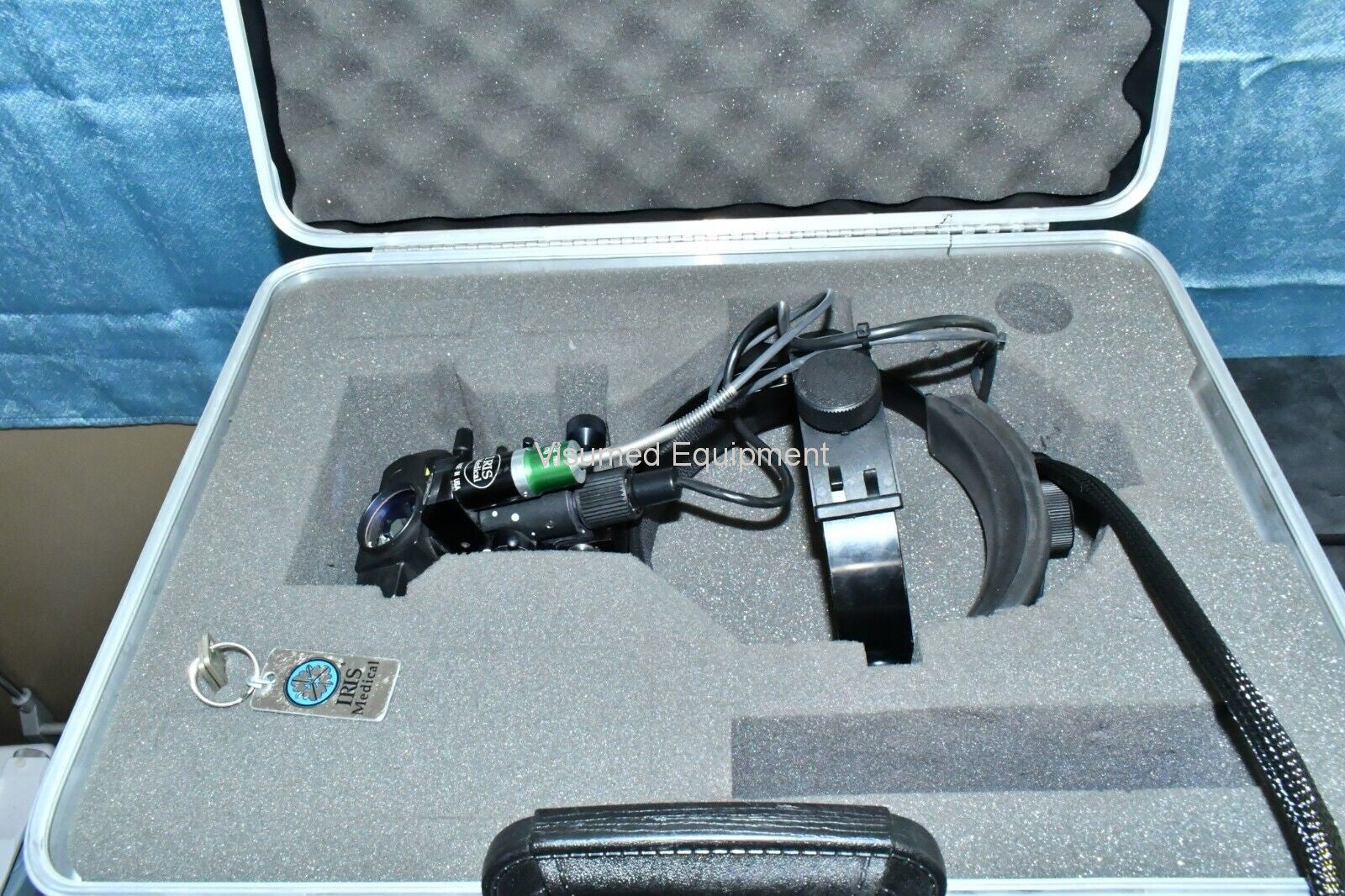 Refurbished Iridex GLx with LIO Plus Laser indirect ophthalmoscope and case offered by Visumed Equipment