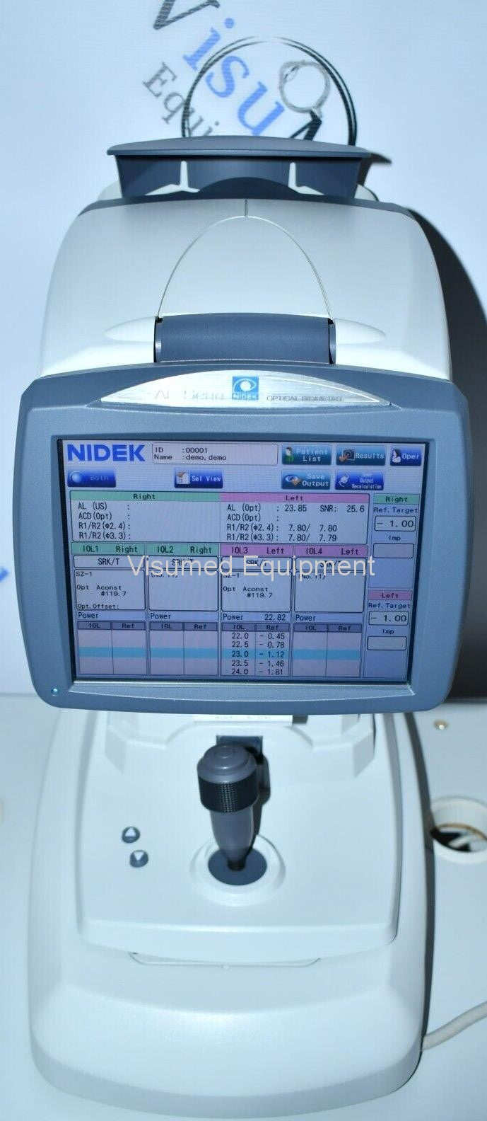 Nidek AL-Scan Optical biometer IOL-Visumed Equipment