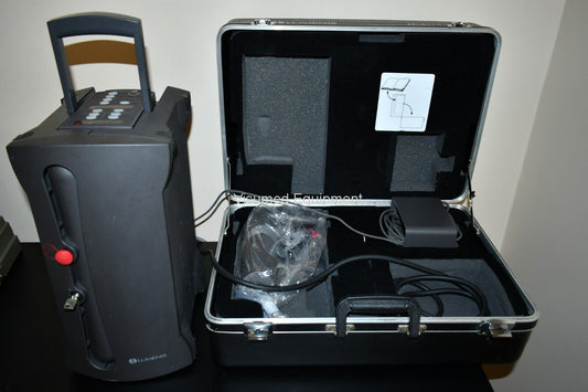 Refurbished Lumenis Selecta II SLT laser with Haag Streit Slit Lamp Attachment offered by Visumed Equipment