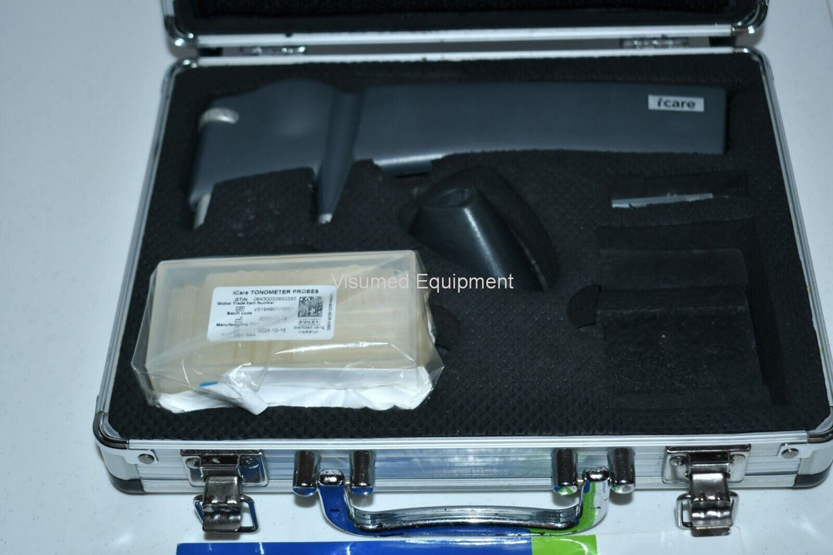 iCare (TA01i) Handheld Tonometer + Probes – Visumed Equipment