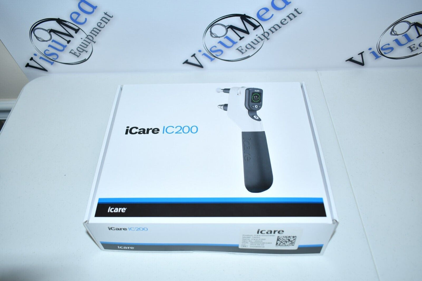 New Open-box iCare IC-200 Tonometer with Case, Probes And Manual