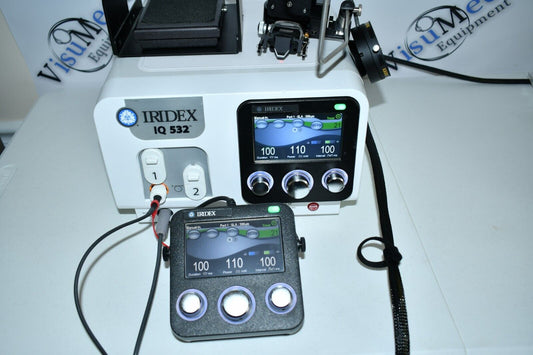 Iridex IQ 532 green Laser System with Zeiss adapter