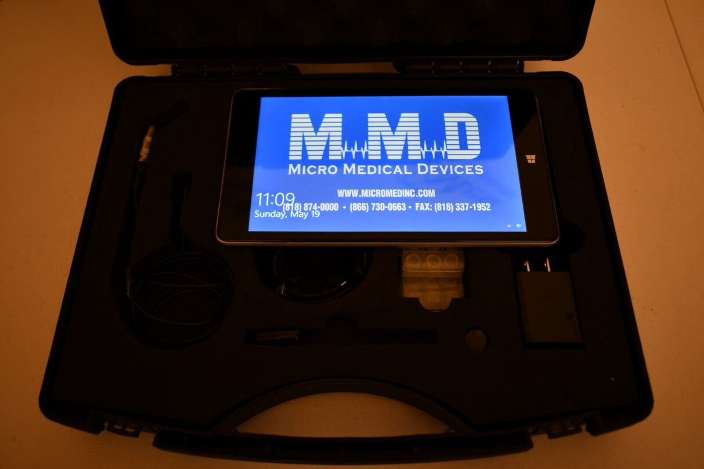 MicroMedical Device MMD portable Ascan utrasonic biometer