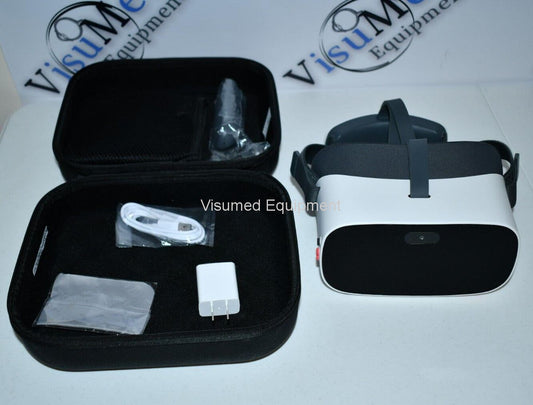 Refurbished Nueyes E2 low vision augmented reality goggles video magnifier offered by Visumed Equipment