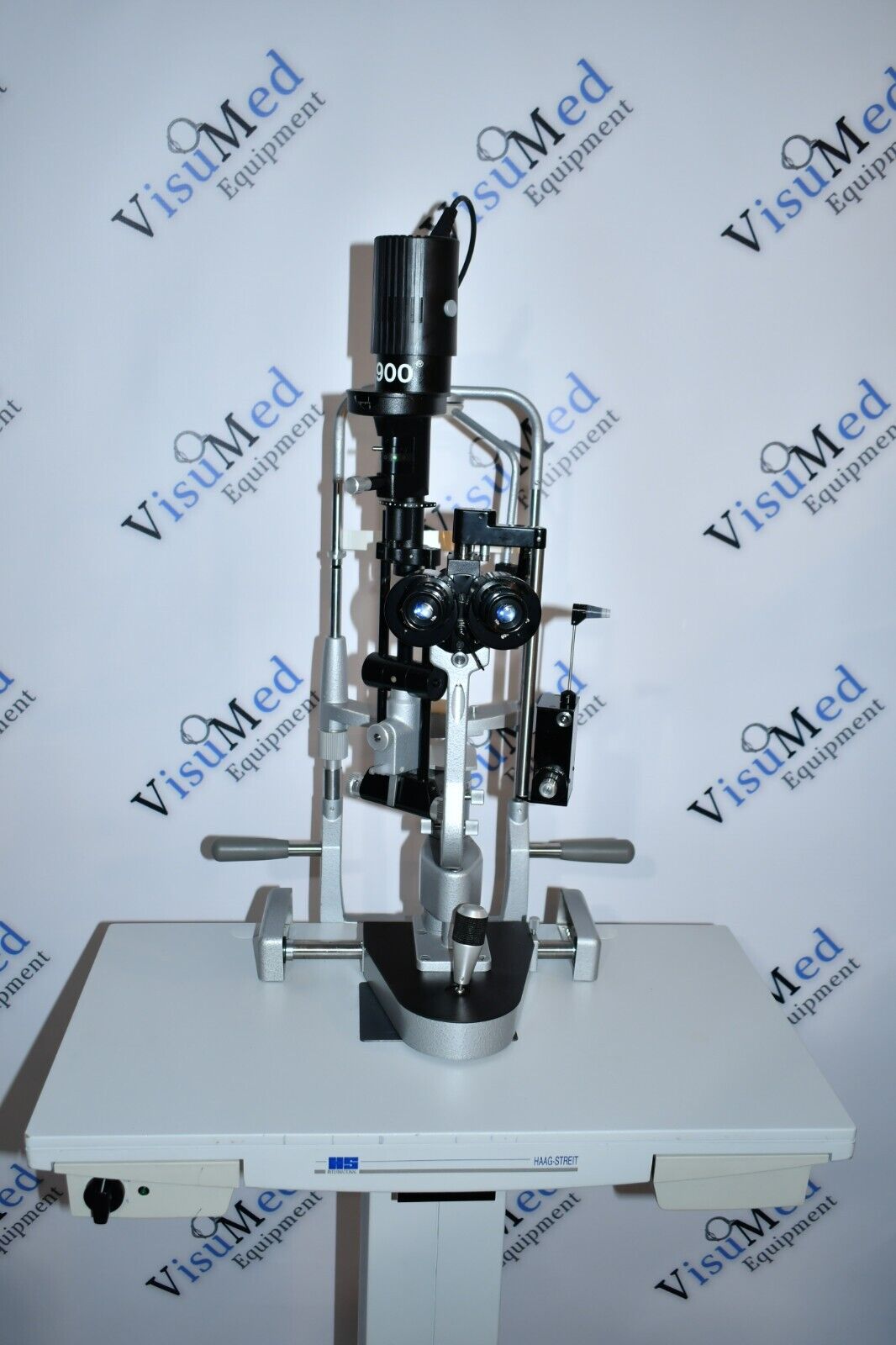 Haag Streit BM 900 Slit Lamp with Haag Streit Tonometer and table