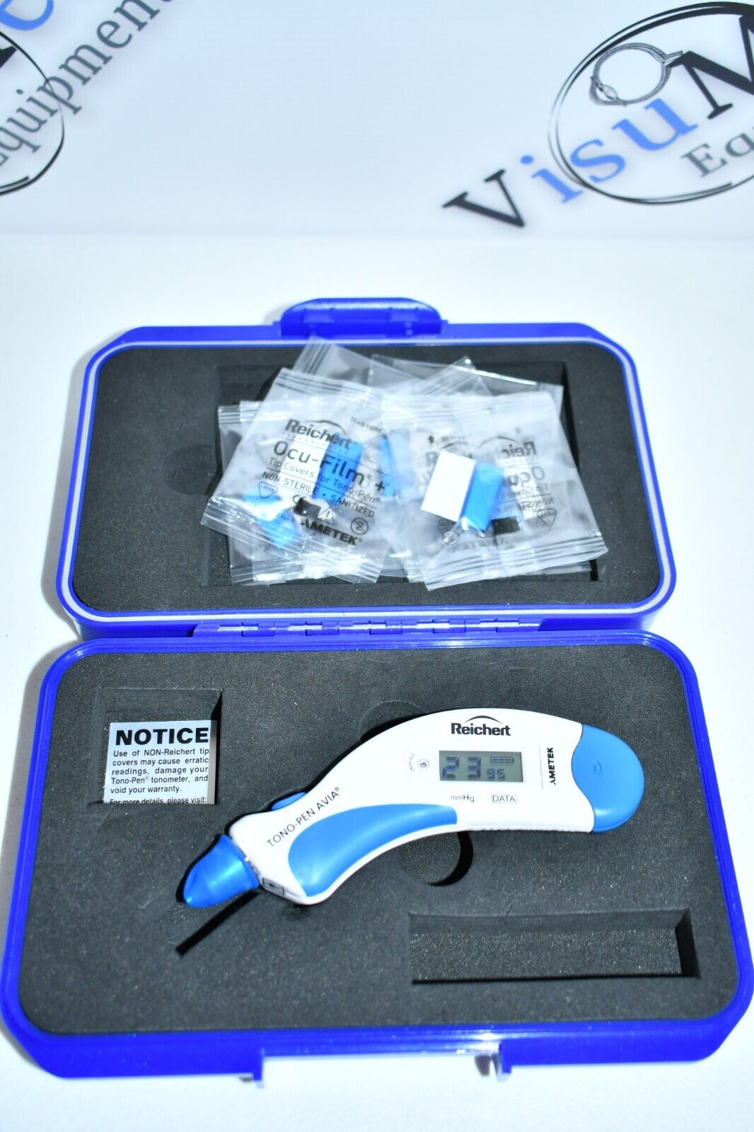 Reichert Avia Tono-Pen Tonometer - Calibrates, Excellent