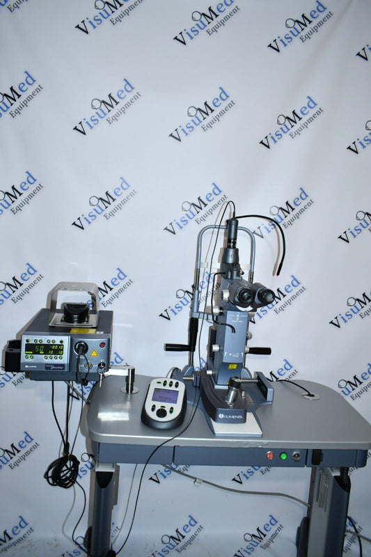 Refurbished Lumenis Selecta Duet G2 TRIO Duet YAG/SLT + Green-Argon Ophthalmic Laser offered by Visumed Equipment