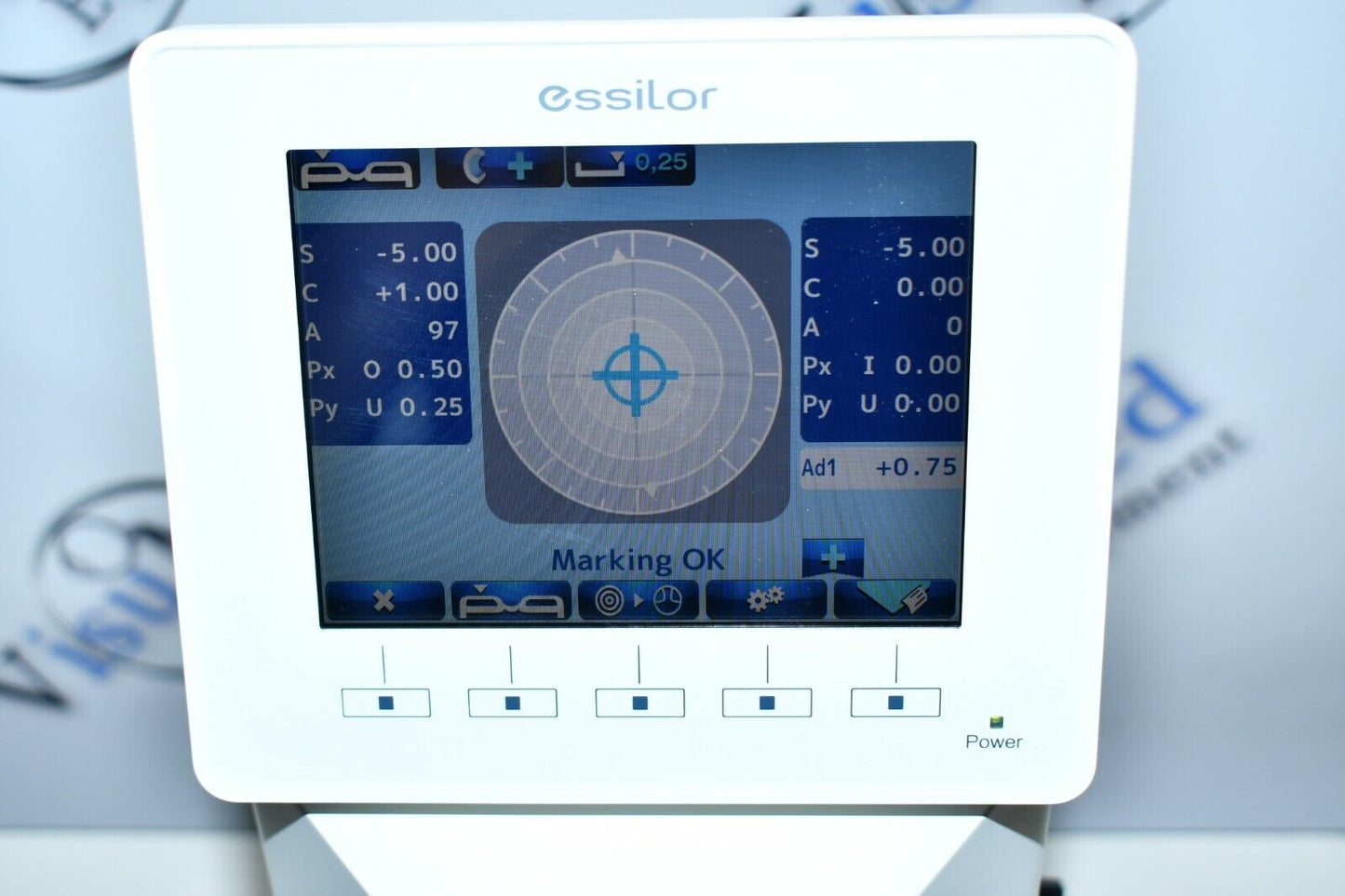 Refurbished Essilor ALM 500 Auto Lensmeter offered by Visumed Equipment