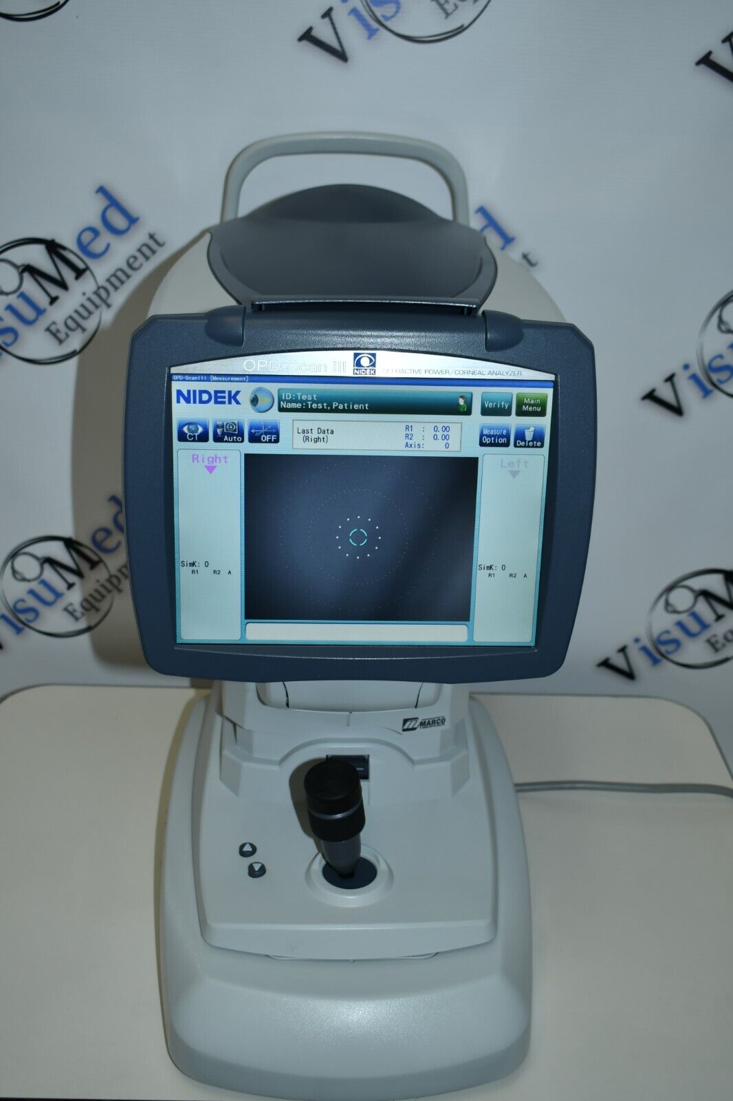 Refurbished Nidek OPD-Scan III Refractive Power Corneal Analyzer offered by Visumed Equipment