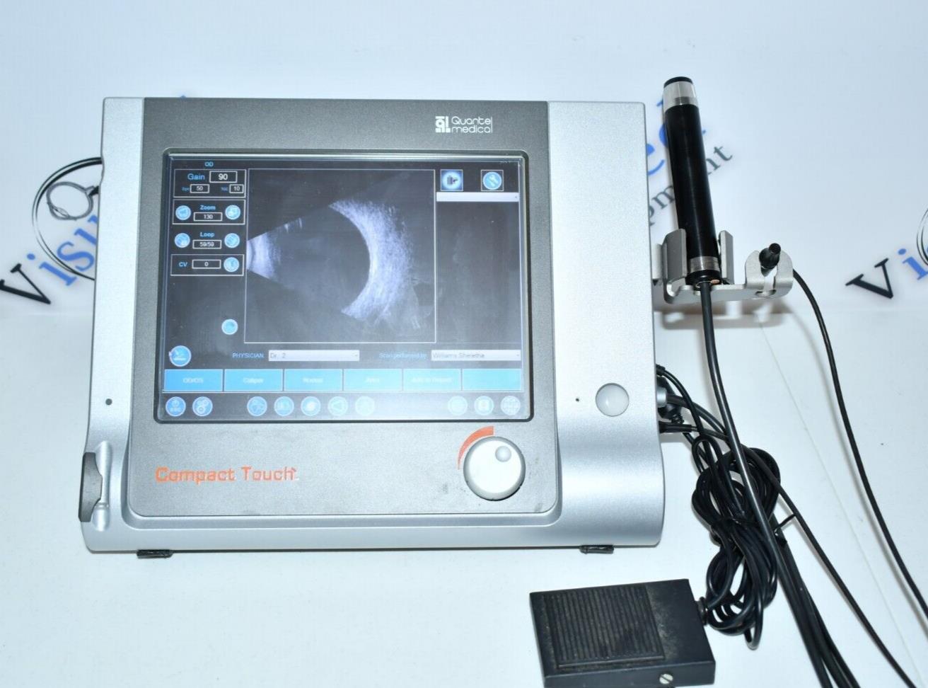 Quantel Compact Touch Ophthalmic A-scan B-scan Ultrasound