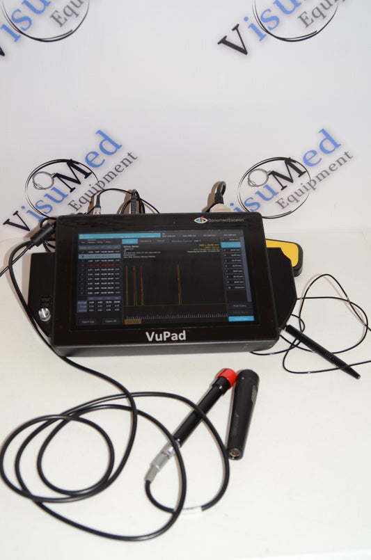 Sonomed  Escalon Vupad  A-scan B-scan and UBM