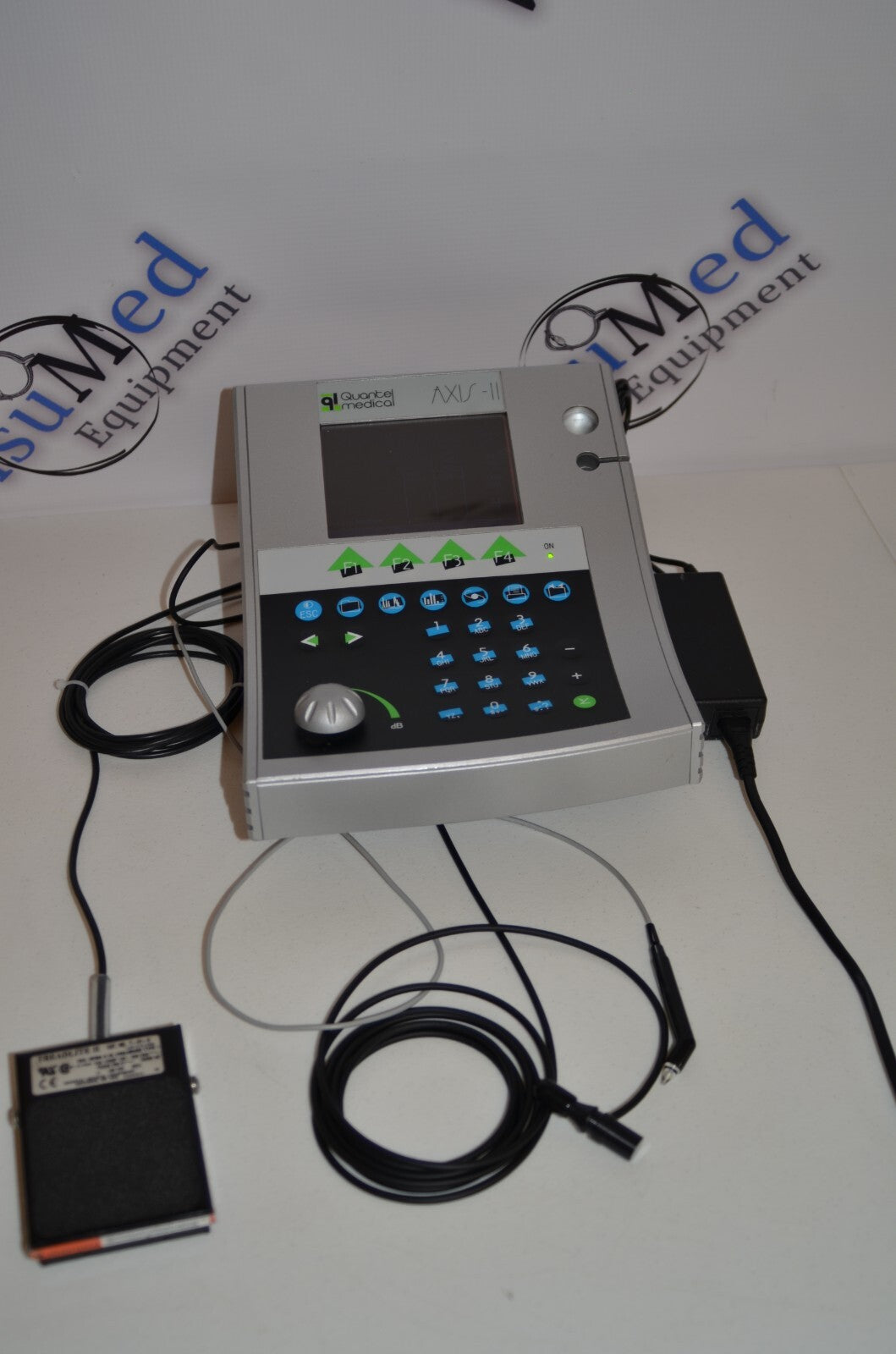 Refurbished QUANTEL MEDICAL AXIS II Ultrasound A-Scan  Biometer offered by Visumed Equipment