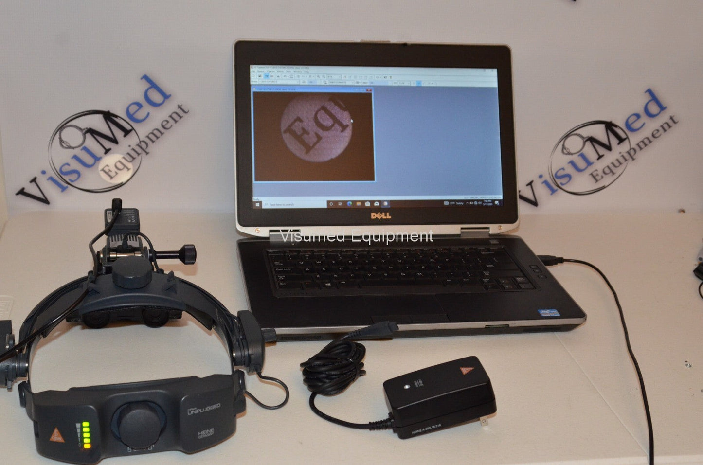 HEINE OMEGA 500 LED ophthalmoscope with DV1 Digital Video fundus Camera