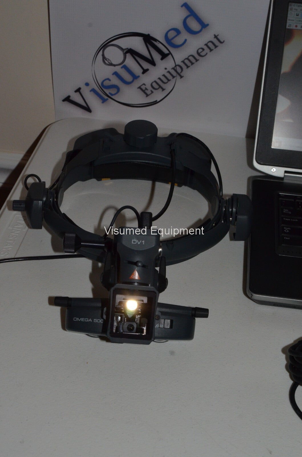 HEINE OMEGA 500 LED ophthalmoscope with DV1 Digital Video fundus Camera