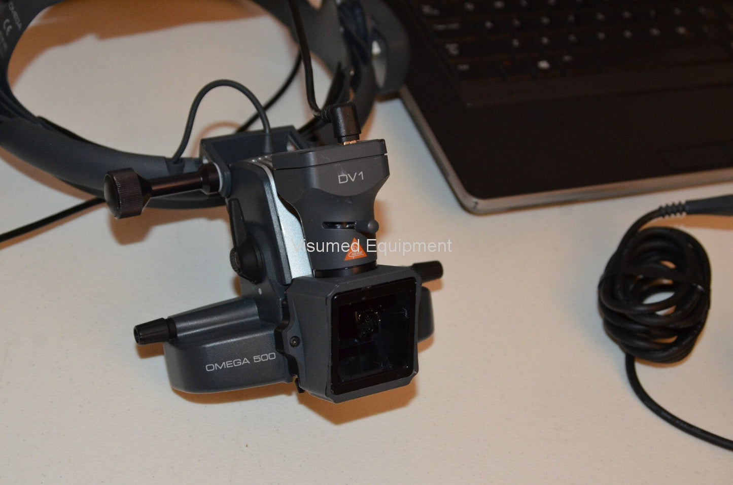 HEINE OMEGA 500 LED ophthalmoscope with DV1 Digital Video fundus Camera
