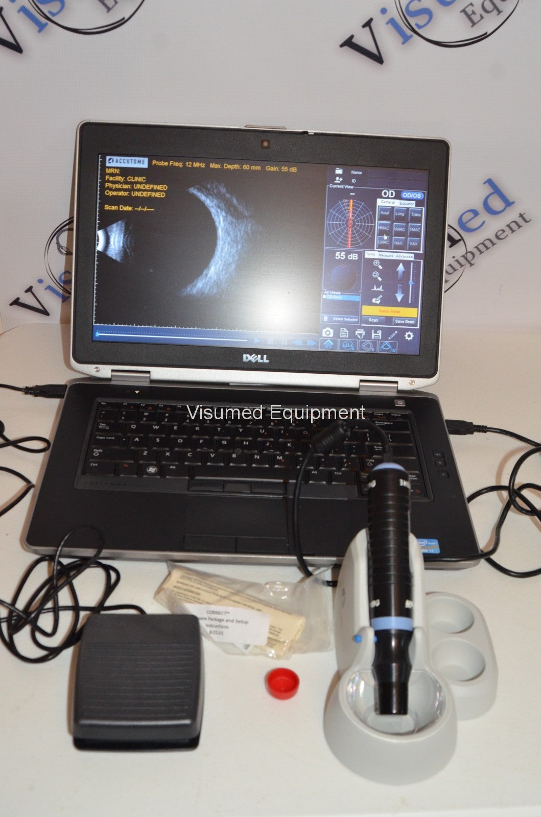 Refurbished Accutome Keeler B-scan plus ultrasound offered by Visumed Equipment