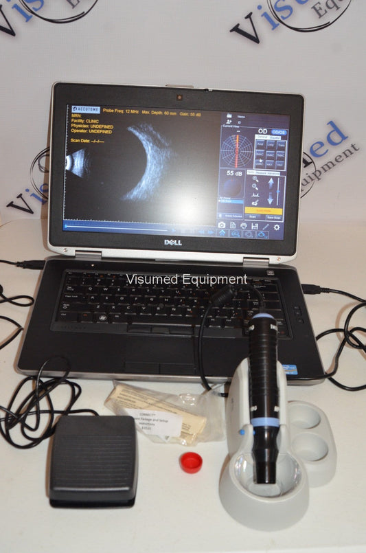 Refurbished Accutome Keeler B-scan plus ultrasound offered by Visumed Equipment
