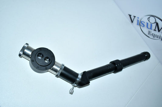 Refurbished Nidek Nikon Zeiss beam splitter and teaching tube for Zeiss slitlamp offered by Visumed Equipment