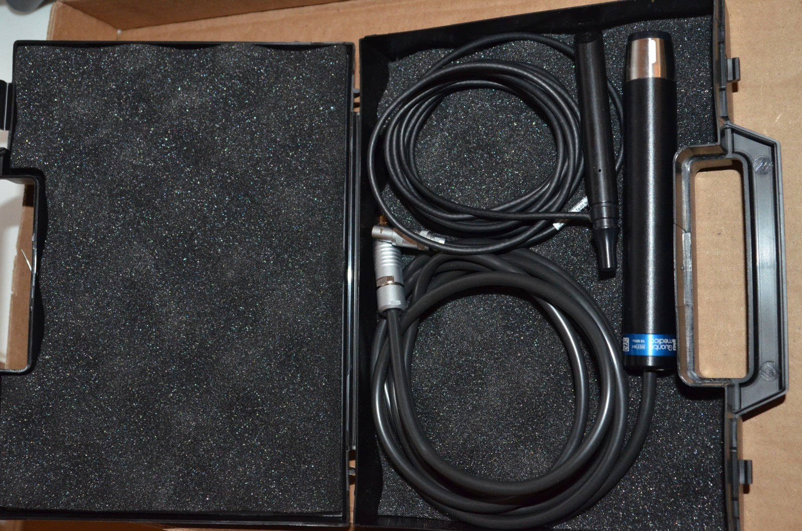 Refurbished Quantel compact touch ophthalmic A-scan B-scan ultrasound offered by Visumed Equipment