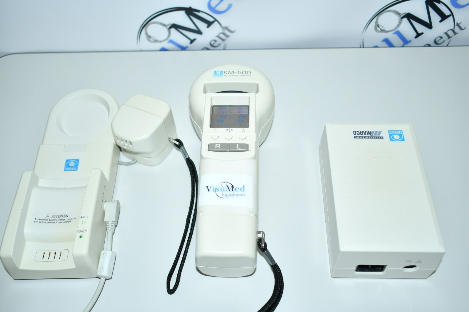 Refurbished Nidek Marco KM-500 portable auto keratometer offered by Visumed Equipment