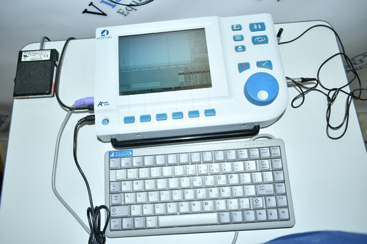 Refurbished Accutome Ascan plus ultrasonic Biometer offered by Visumed Equipment