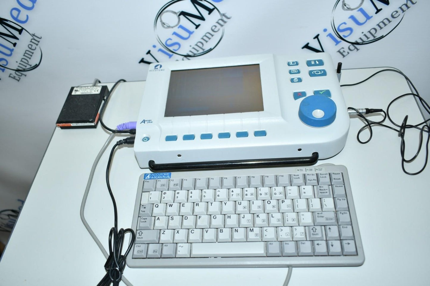 Refurbished Accutome Ascan plus ultrasonic Biometer offered by Visumed Equipment