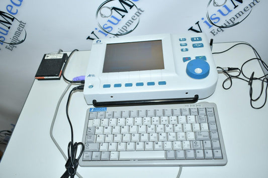 Refurbished Accutome Ascan plus ultrasonic Biometer offered by Visumed Equipment