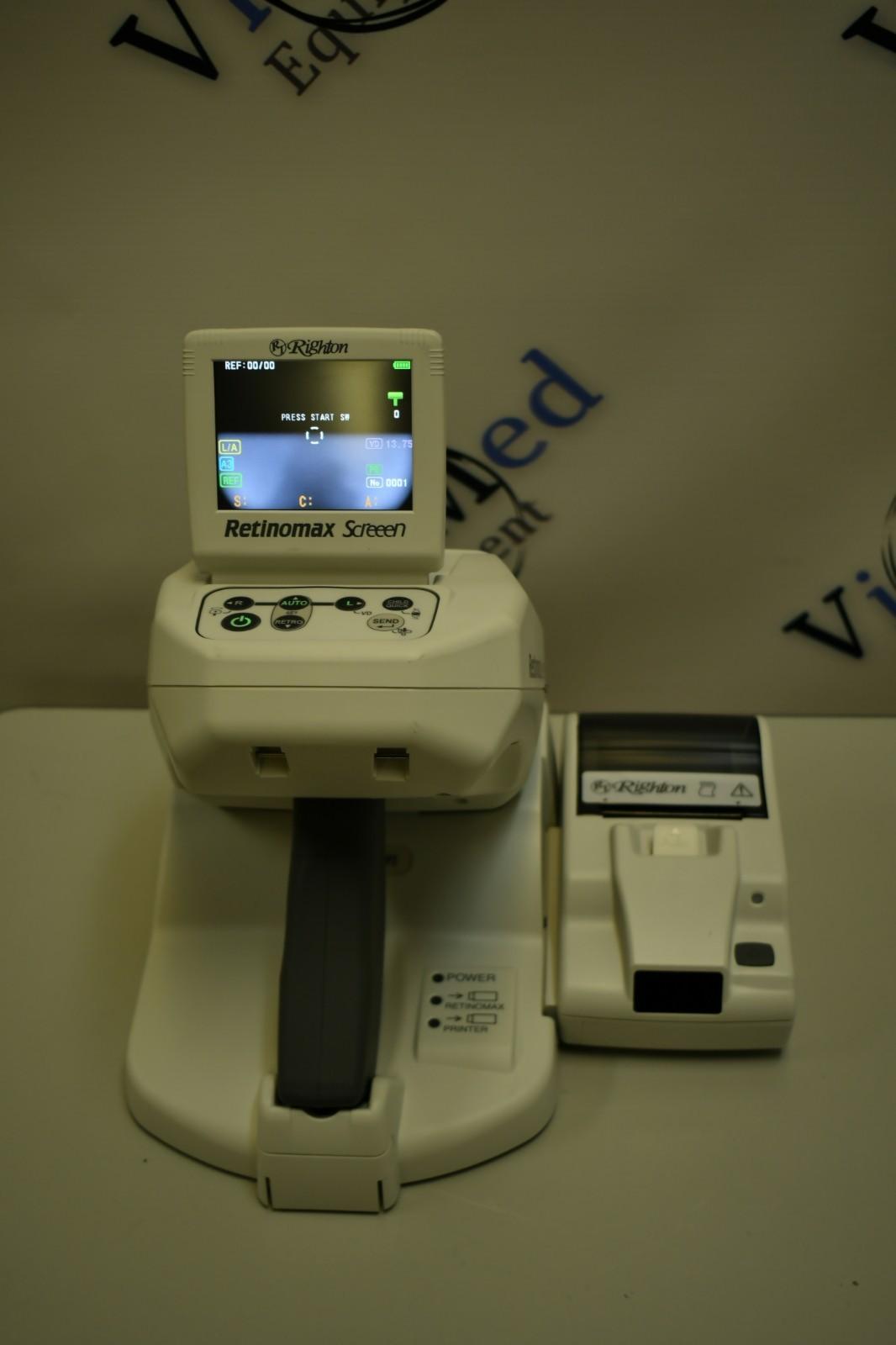 Refurbished Retinomax Screen Portable Autofractometer Retinomax Screen offered by Visumed Equipment