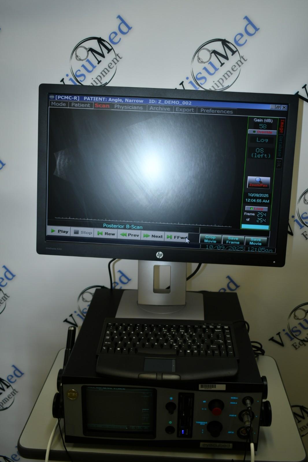 Refurbished Ellex Eyecubed V3 A scan Bscan  Eye Cubed Ultrasound offered by Visumed Equipment
