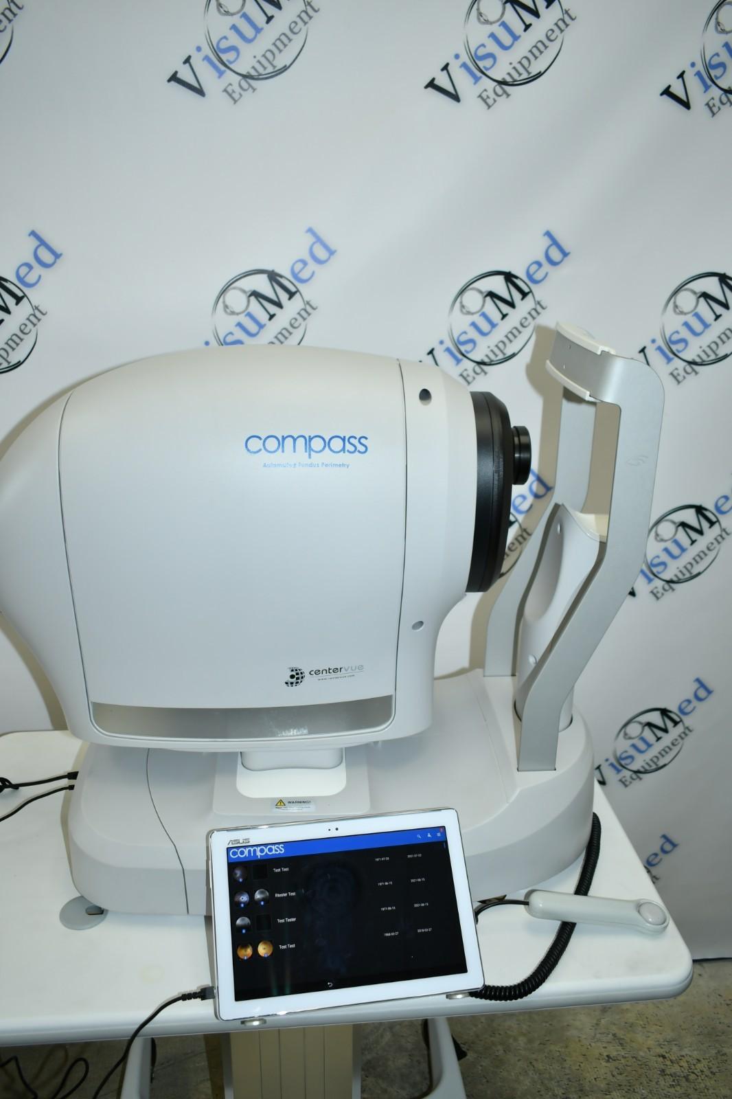 Icare Centervue Compass perimeter fundus camera visual field