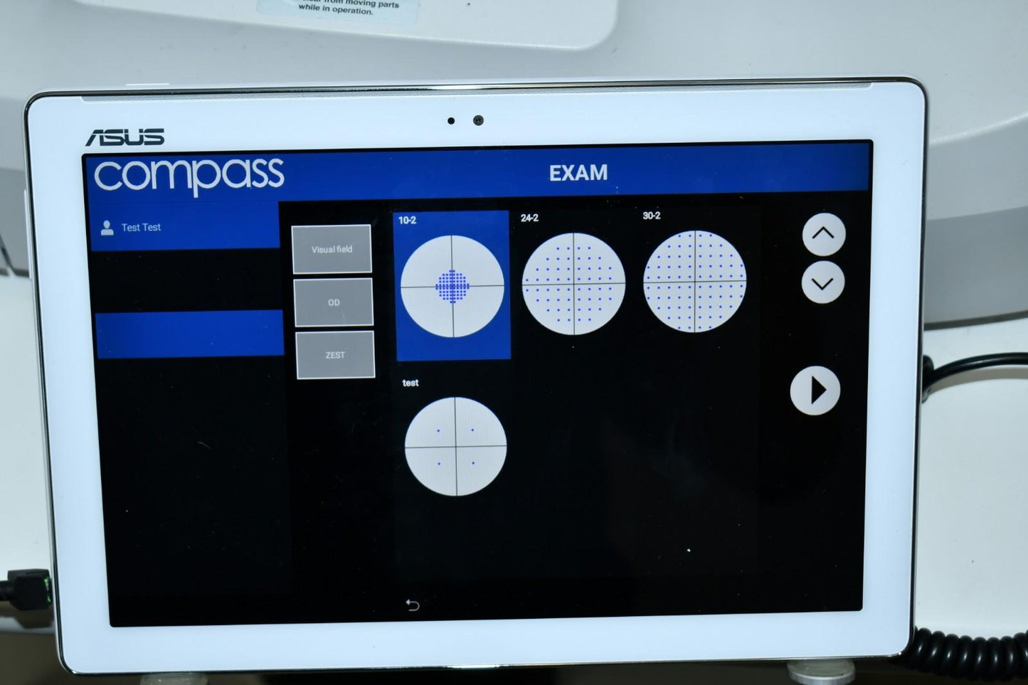 Icare Centervue Compass perimeter fundus camera visual field