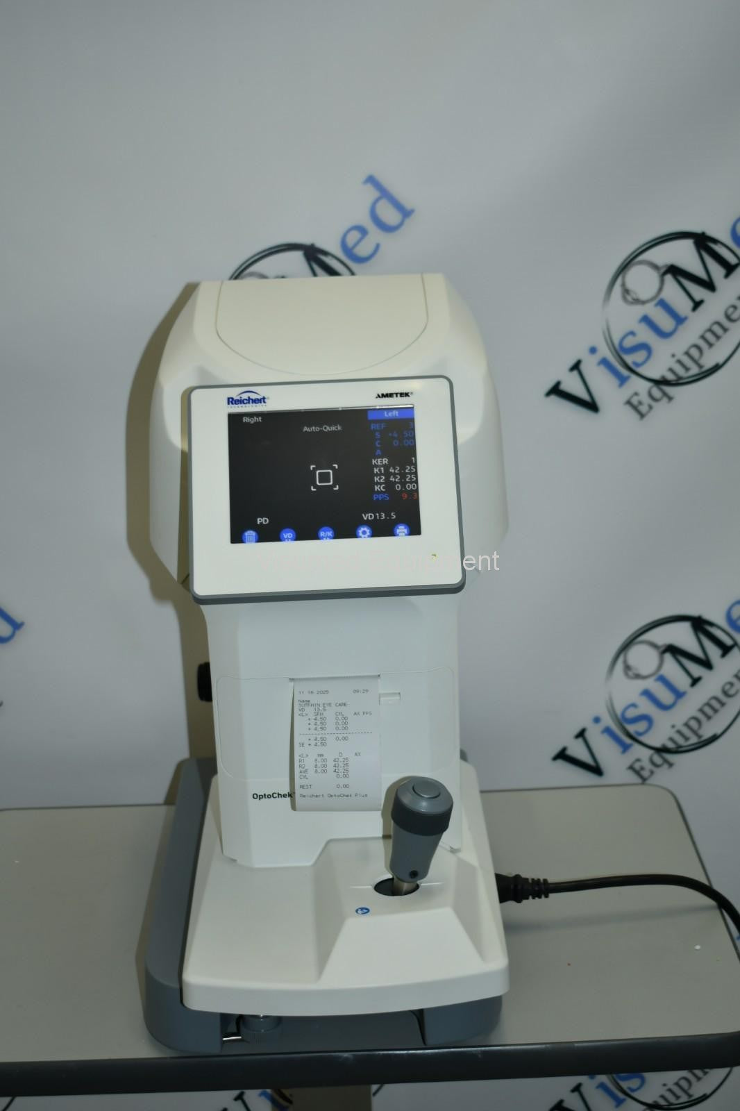 Reichert OptoChek Plus Auto Refractor Keratometer Excellent Condition