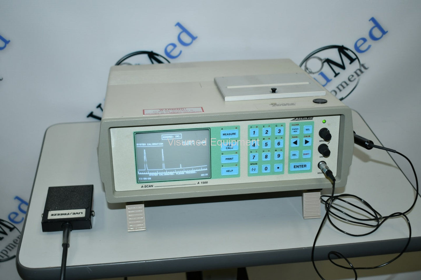 Sonomed A-Scan 1500 Ophthalmic Ultrasound