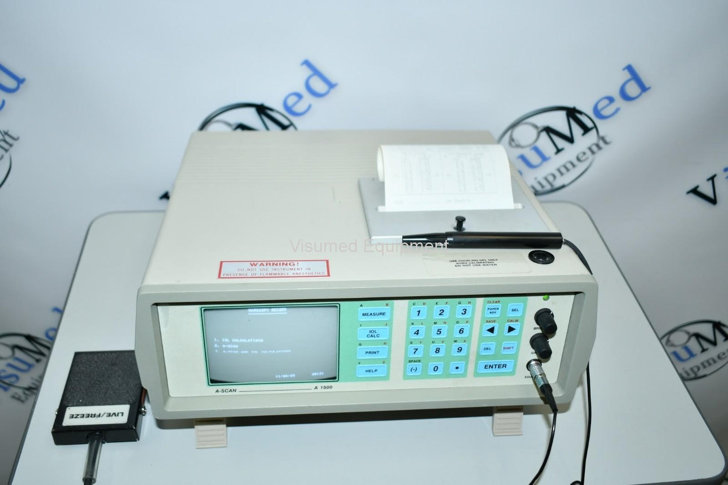 Sonomed A-Scan 1500 Ophthalmic Ultrasound