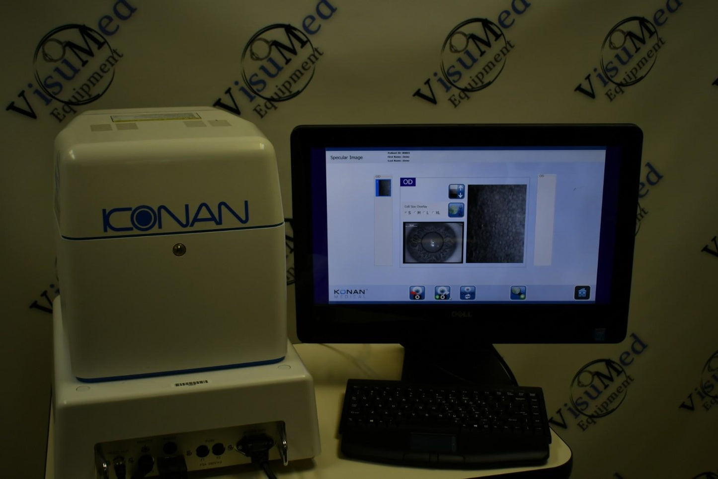 Konan Medical XL win 10 latest software Non-Contact Specular Scope