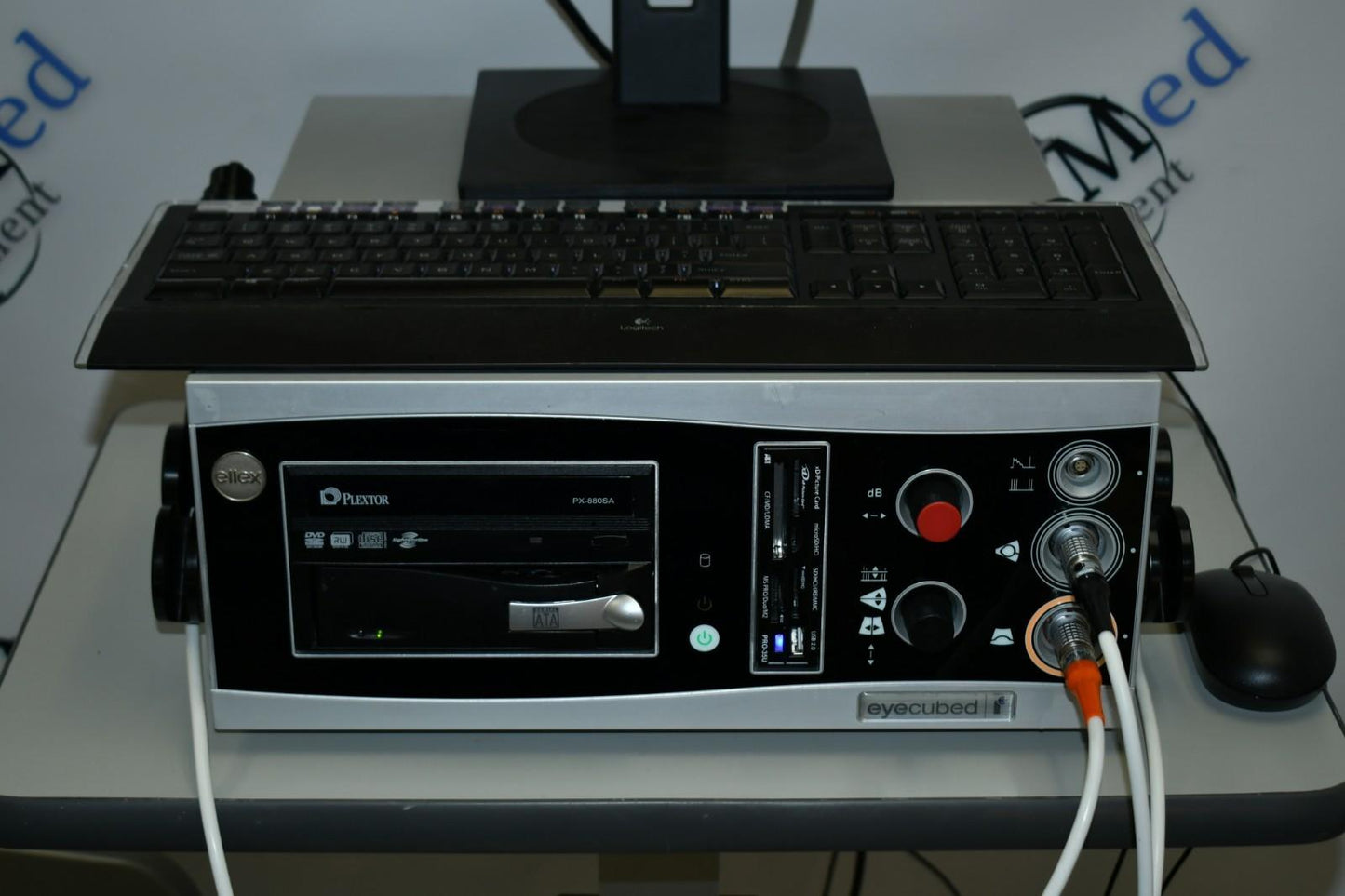 Ellex V4 Eye cubed B-scan UBM ophthalmic ultrasound