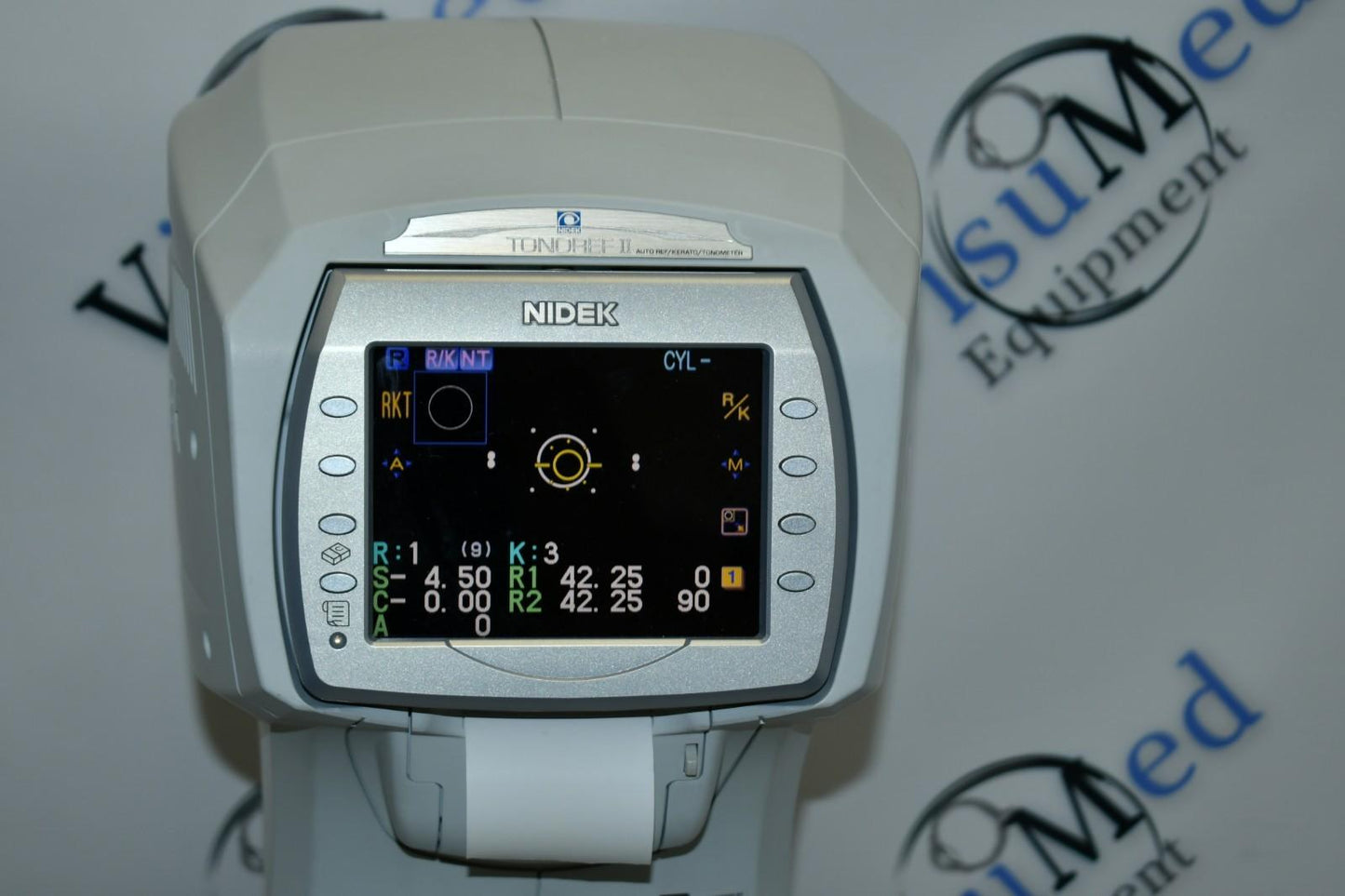 2022 Nidek Tonoref II autorefractor autokeratometer NCT tonometer
