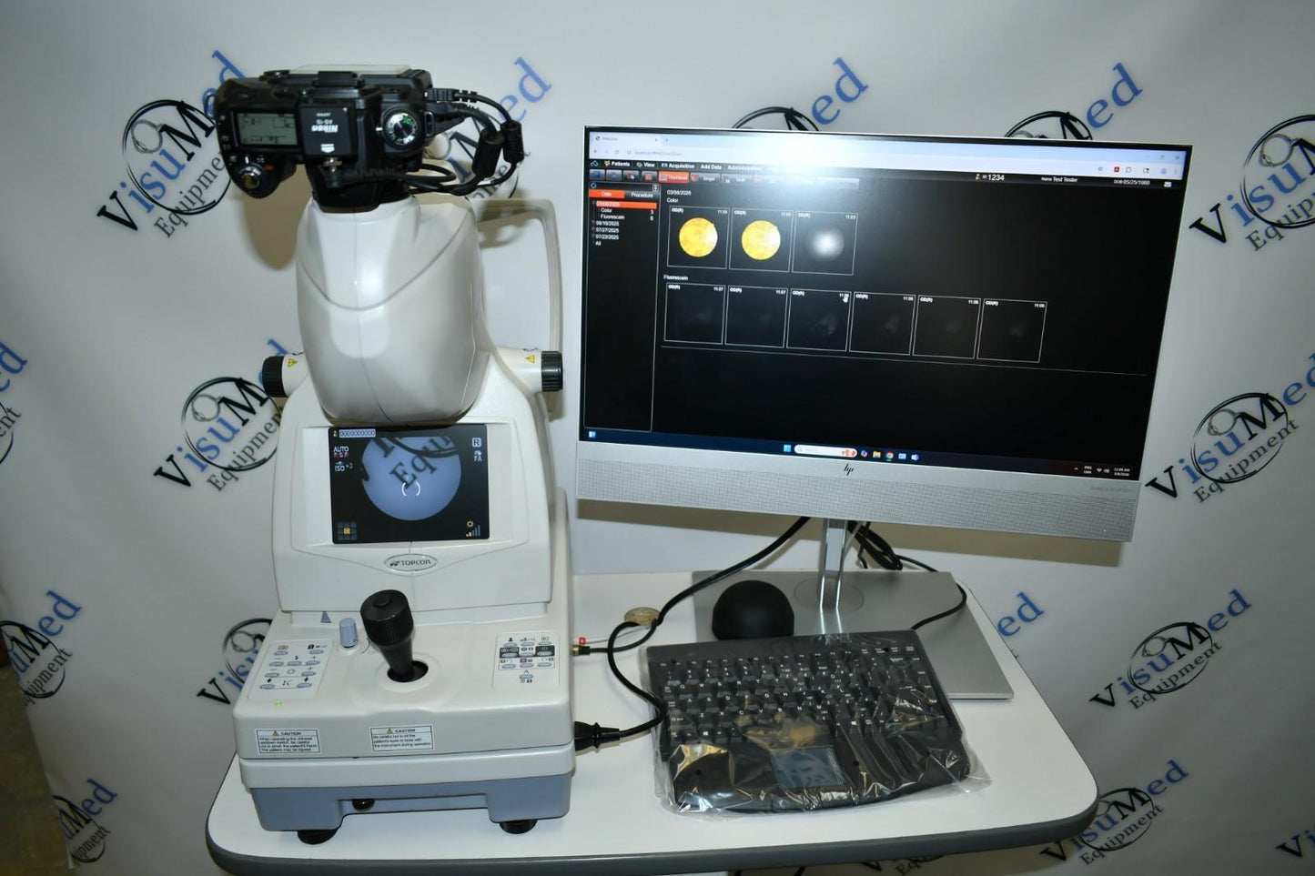 Topcon TRC-NW8F Win 11  Imagenet 6 Non-Myd Retinal Camera with Color/Red-Free/FA