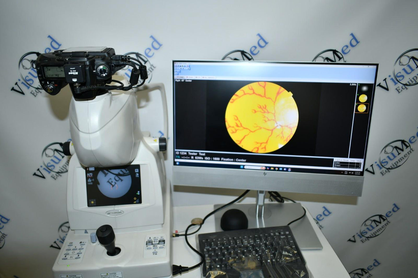 Topcon TRC-NW8F Win 11  Imagenet 6 Non-Myd Retinal Camera with Color/Red-Free/FA