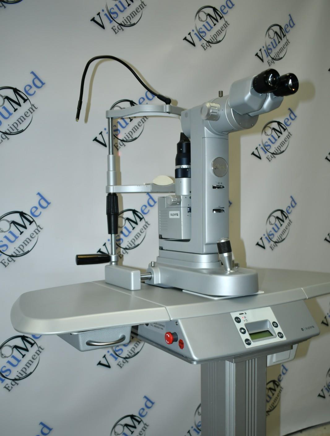 Ellex Super Q Ophthalmic Yag Laser System with Power Table & Warranty