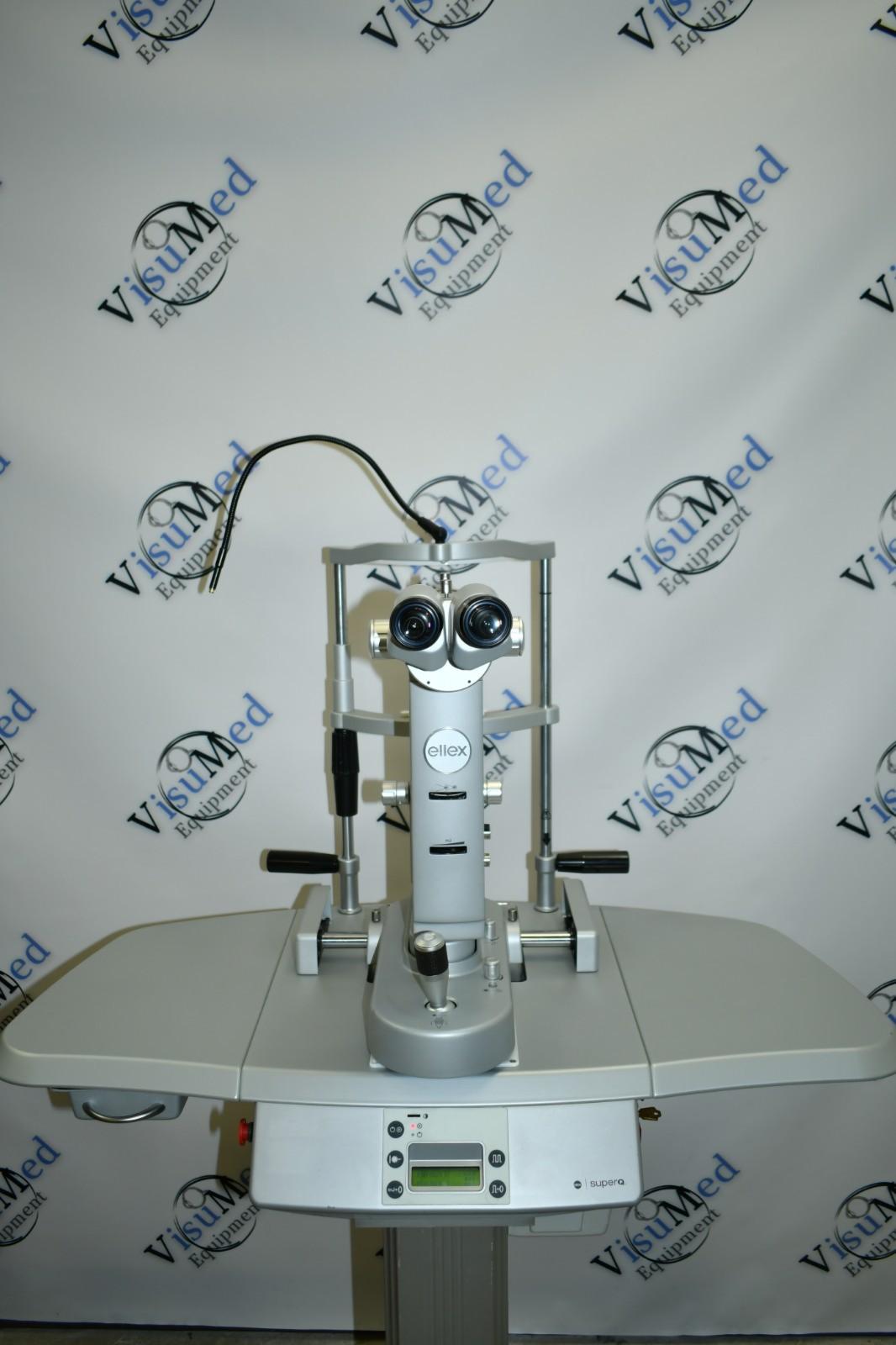 Ellex Super Q Ophthalmic Yag Laser System with Power Table & Warranty