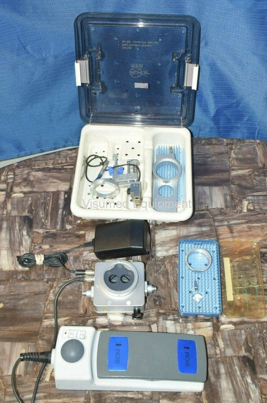 Refurbished Oculus electric SDI 3C with BIOM 3C for Zeiss microscope with reusable lenses offered by Visumed Equipment