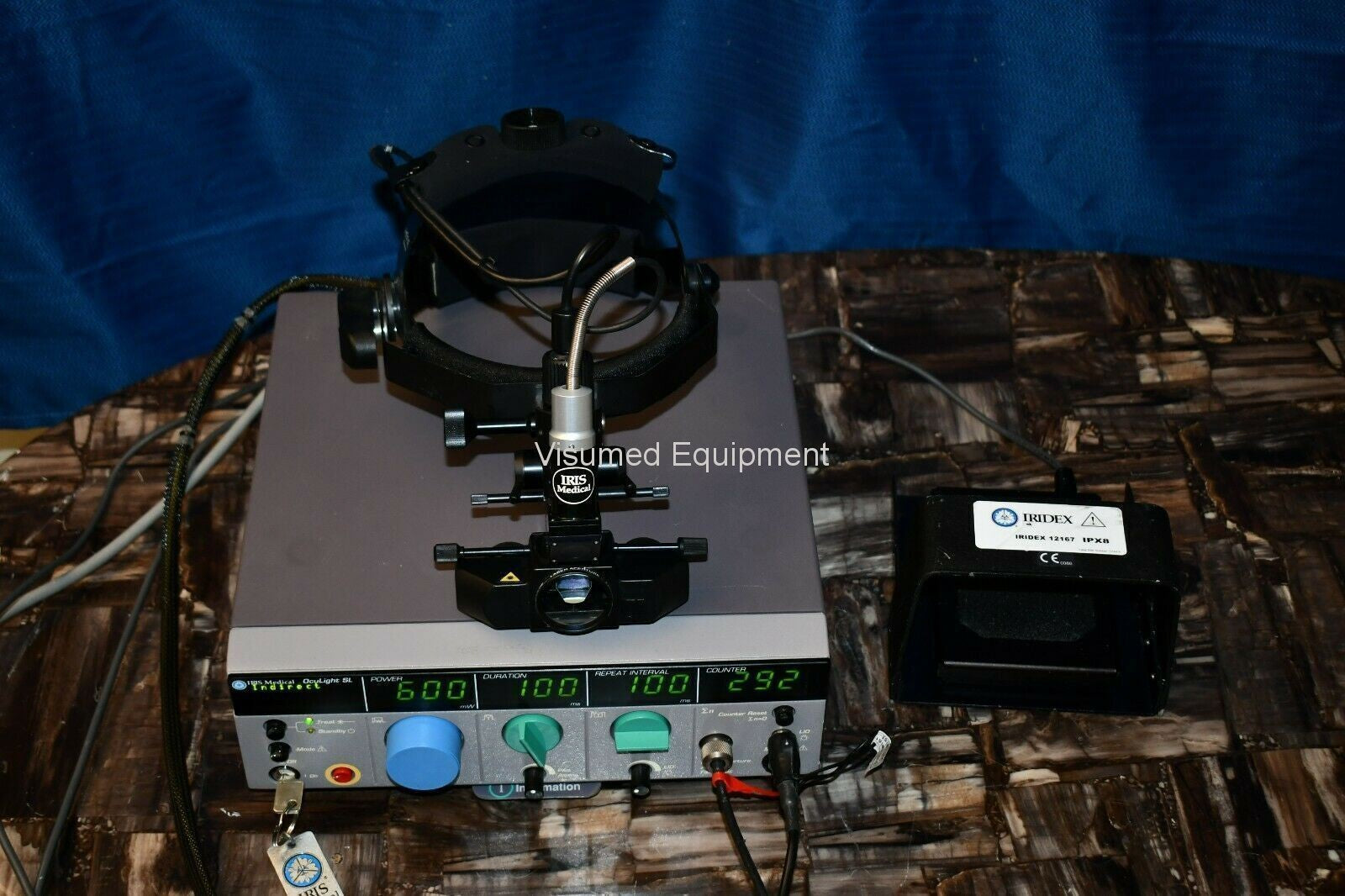 Iridex SL infrared laser with LIO Laser indirect ophthalmoscope-Visumed Equipment