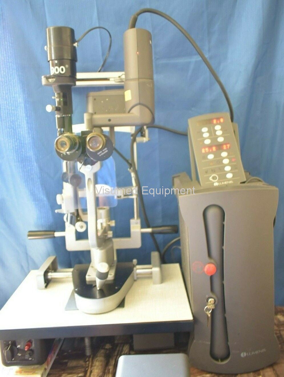 Lumenis Selecta II SLT laser with Haag Streit Slit Lamp Attachment-Visumed Equipment