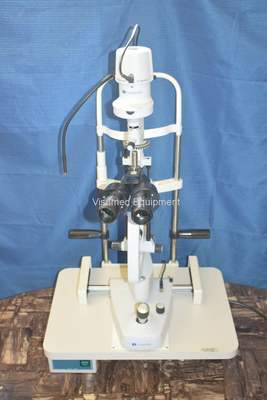 Refurbished Lumenis CSO Haag Streit style laser slitlamp SL-990 3X offered by Visumed Equipment