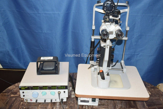 Refurbished Iridex GL with Zeiss 30-sl Slitlamp and adapter offered by Visumed Equipment