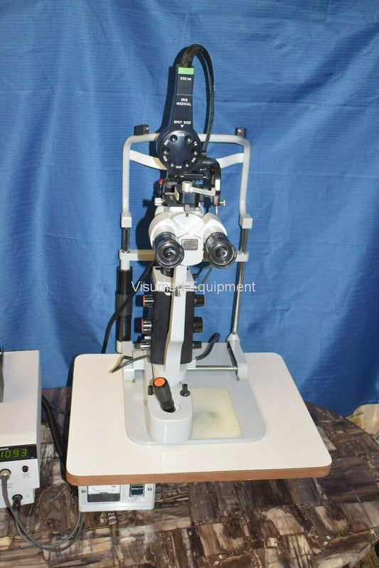 Refurbished Iridex GL with Zeiss 30-sl Slitlamp and adapter offered by Visumed Equipment