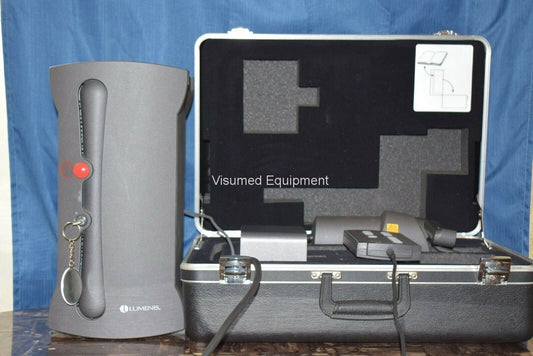 Refurbished Lumenis Selecta II SLT laser with Haag Streit Slit Lamp Attachment offered by Visumed Equipment