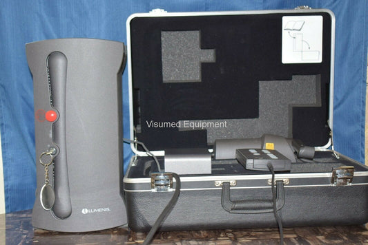 Refurbished Lumenis Selecta II SLT laser with Haag Streit Slit Lamp Attachment offered by Visumed Equipment